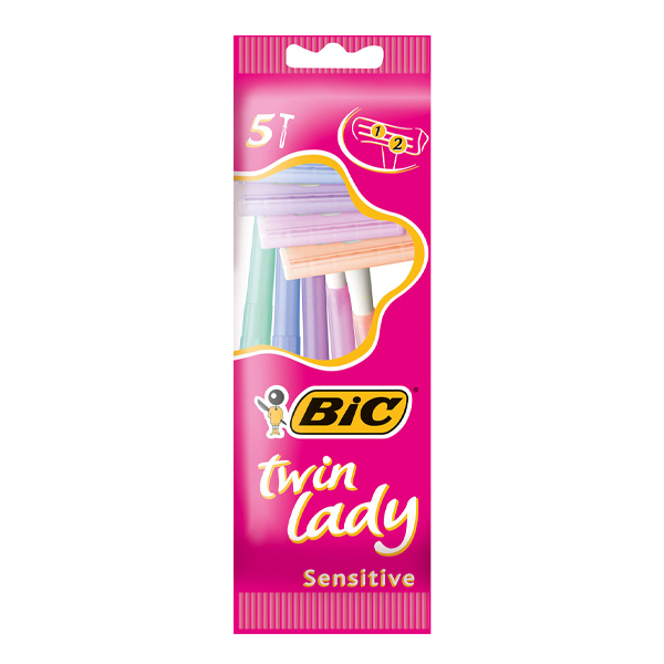 BIC ΞΥΡΑΦΑΚΙΑ TWIN LADY (5τεμ.)Τεμάχια / Κιβώτιο: 20