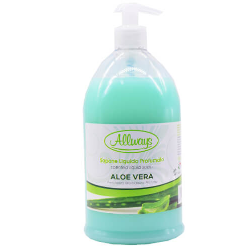 ALLWAYS ΚΑΘΑΡΙΣΤΙΚΟ ΧΕΡΙΩΝ 1lit - (ALOE VERA)Τεμάχια / Κιβώτιο: 12