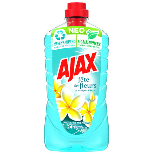 AJAX ΓΕΝ. ΧΡΗΣΗΣ 1lt - (ΛΟΥΛΟΥΔΙΑ ΛΙΜΝΗΣ)Τεμάχια / Κιβώτιο: 12