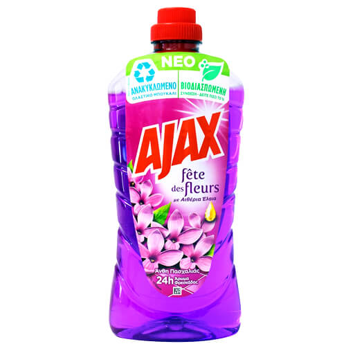 AJAX ΓΕΝ. ΧΡΗΣΗΣ 1lt - (ΑΝΘΗ ΠΑΣΧΑΛΙΑΣ)Τεμάχια / Κιβώτιο: 12