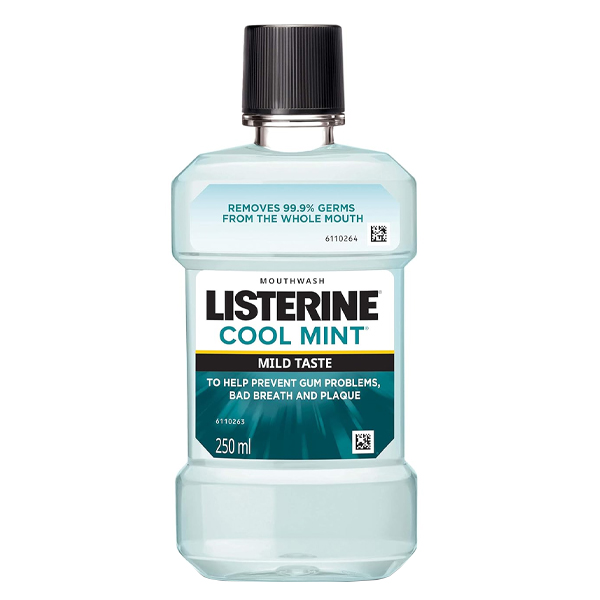 LISTERINE 250ml - (COOL MINT MILD TASTE)Τεμάχια / Κιβώτιο: 12