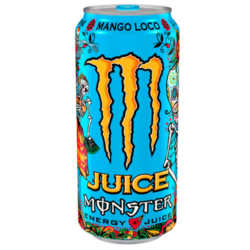 MONSTER ENERGY DRINK 500ml - (MANGO LOCO)Τεμάχια / Κιβώτιο: 12