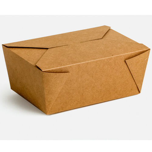 ΚΡΑΦΤ DELIVERY BOX 950ml - (75τεμ.) - (18,5x9x5,5cm) - (15,5x6.6x5,5cm) (#6a)Τεμάχια / Κιβώτιο: 9