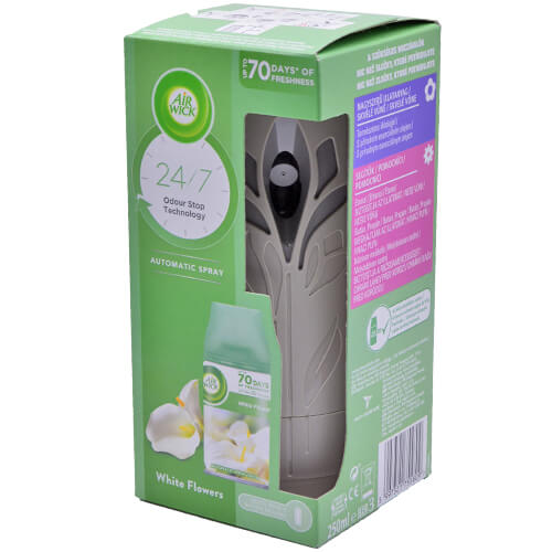 AIR WICK FRESH MATIC ΣΥΣΚΕΥΗ + ΑΝΤ/ΚΟ 250ml - (FREESIA & JASMINE)Τεμάχια / Κιβώτιο: 4