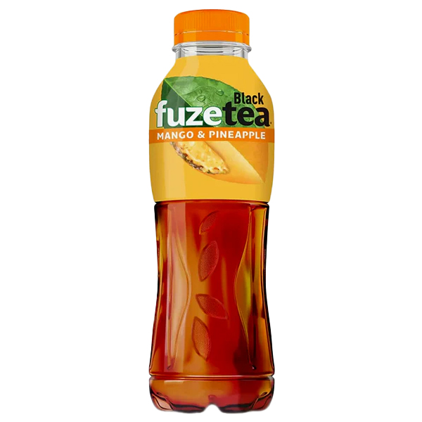 FUZE TEA ΜΑΥΡΟ 500ml - (ΜΑΝΓΚΟ & ΑΝΑΝΑΤεμάχια / Κιβώτιο: 12