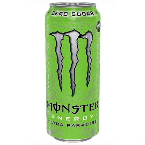 MONSTER ENERGY DRINK 500ml - (ULTRA PARADISE) (ZERO SUGAR)Τεμάχια / Κιβώτιο: 12