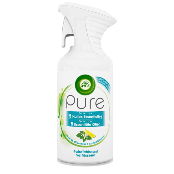 AIR WICK PURE ΑΠΟΣΜHTIKO ΧΩΡΟΥ 250ml - (LEMON BLOSSOM)Τεμάχια / Κιβώτιο: 6
