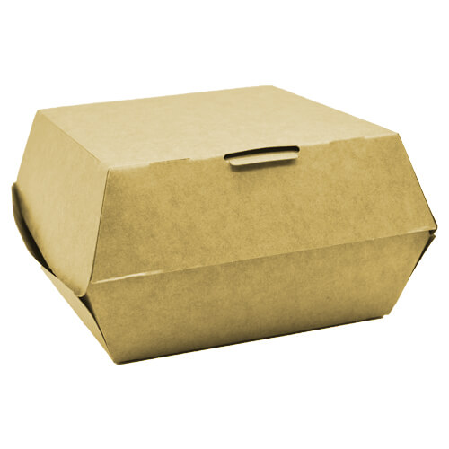 ΚΟΥΤΙ BURGER Νο 6 - (75τεμ.) (12x12x8cm) (EASY OPEN)Τεμάχια / Κιβώτιο: 4