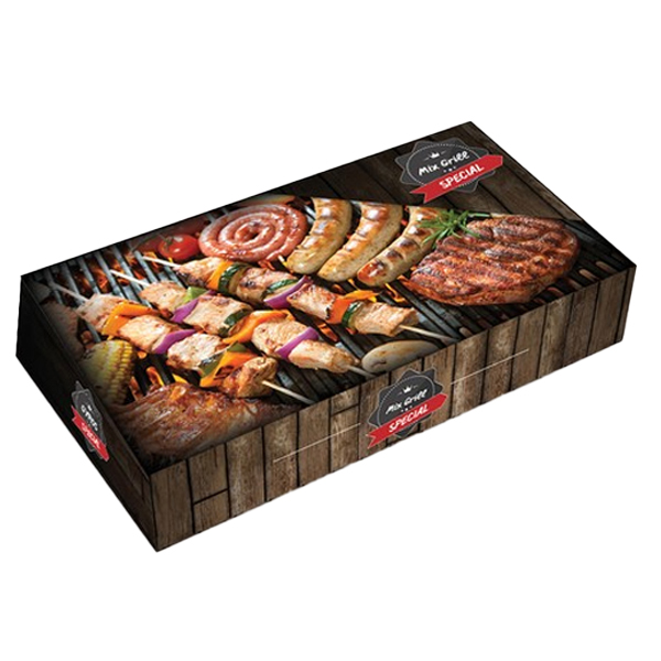 LUXURY ΚΟΥΤΙ ΜΕΡΙΔΑΣ Νo 2 (MIX GRILL) (23x14x5cm) - (10kg)