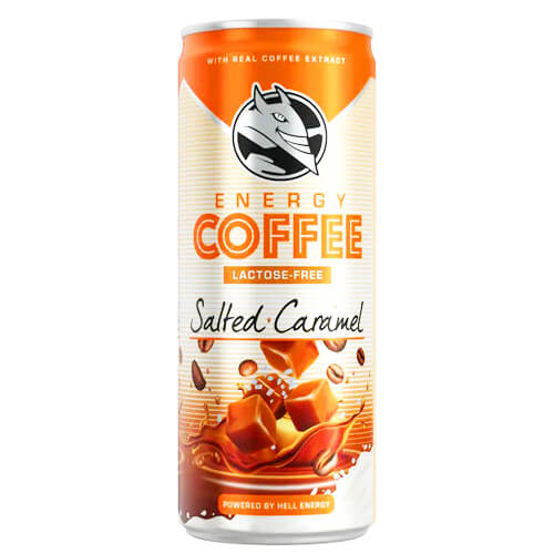 HELL ICE COFFEE 250ml - (SALTED CARAMEL)Τεμάχια / Κιβώτιο: 24