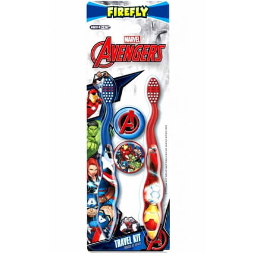 ΟΔΟΝΤΟΒΟΥΡΤΣΑ ΠΑΙΔΙΚΗ ΜΕ ΚΑΠΑΚΙ 2τεμ. - (AVENGERS)Τεμάχια / Κιβώτιο: 6