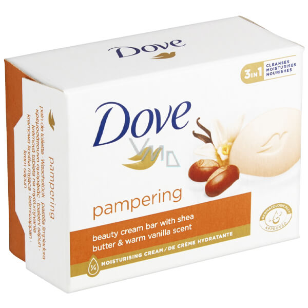 DOVE ΣΑΠΟΥΝΙ 90gr - (PUMPERING) (SHEA BUTTER & VANILLA)Τεμάχια / Κιβώτιο: 48