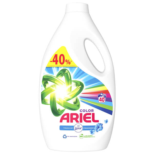 ARIEL ΥΓΡΟ 40μεζ. - (2lt) (COLOR) (-40%)Τεμάχια / Κιβώτιο: 5