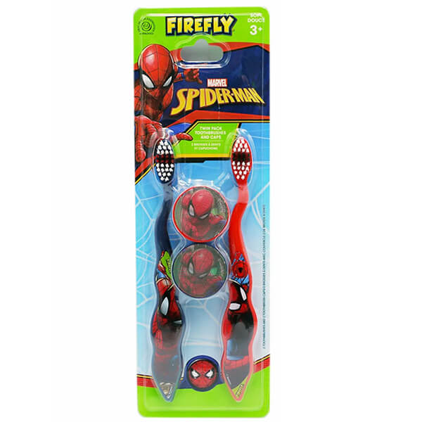 ΟΔΟΝΤΟΒΟΥΡΤΣΑ ΠΑΙΔΙΚΗ ΜΕ ΚΑΠΑΚΙ 2τεμ. - (SPIDERMAN)Τεμάχια / Κιβώτιο: 6