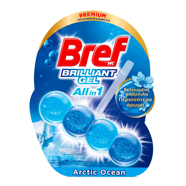 BREF BRILLIANT GEL 42gr - (ARCTIC OCEAN)Τεμάχια / Κιβώτιο: 7