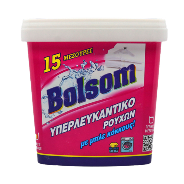 BOLSOM ΥΠΕΡΛΕΥΚΑΝΤΙΚΟ ΡΟΥΧΩΝ 900gr.Τεμάχια / Κιβώτιο: 12
