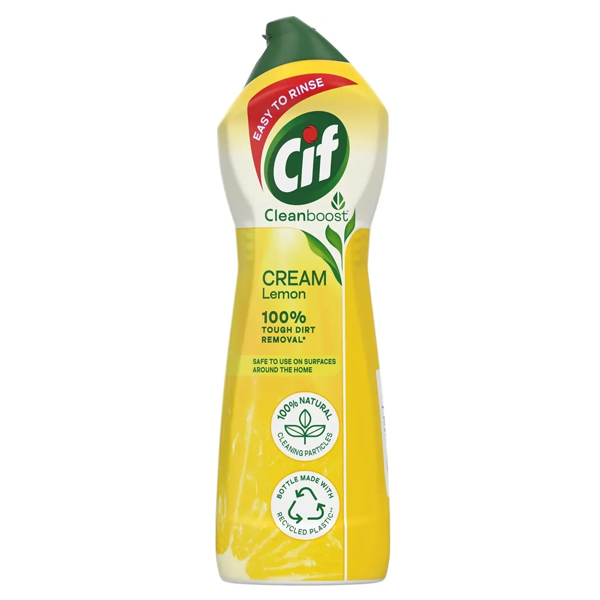 CIF ΚΡΕΜΑ 500ml - (ΛΕΜΟΝΙ)Τεμάχια / Κιβώτιο: 16