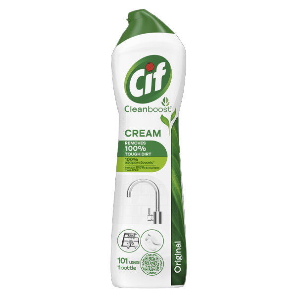 CIF ΚΡΕΜΑ 500ml - (ΑΣΠΡΟ)Τεμάχια / Κιβώτιο: 16