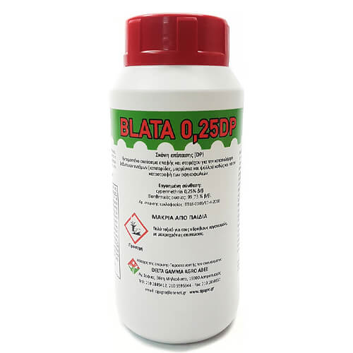 BLATA ΕΝΤΟΜΟΚΤΟΝΟ ΣΕ ΣΚΟΝΗ 200gr.Τεμάχια / Κιβώτιο: 3