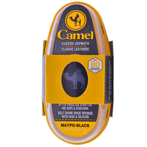 CAMEL ΣΠΟΓΓΟΣ ΑΥΤΟΓΥΑΛΙΣΤΟΣ ΜΕ ΚΕΡΙ - (ΜΑΥΡΟ)Τεμάχια / Κιβώτιο: 12
