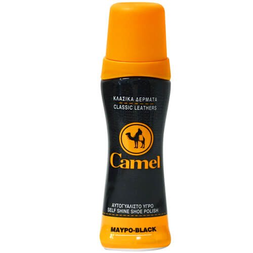 CAMEL ΥΓΡΟ ΔΕΡΜΑ ΠΑΠΟΥΤΣΙΩΝ 75ml - (ΜΑΥΡΟ)Τεμάχια / Κιβώτιο: 6